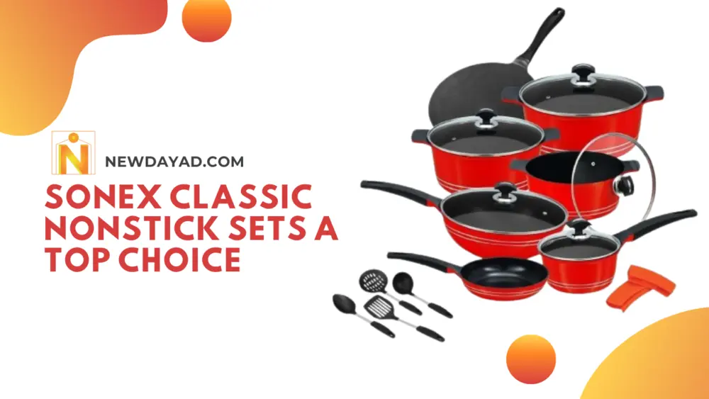 sonex non stick cookware set on sale
