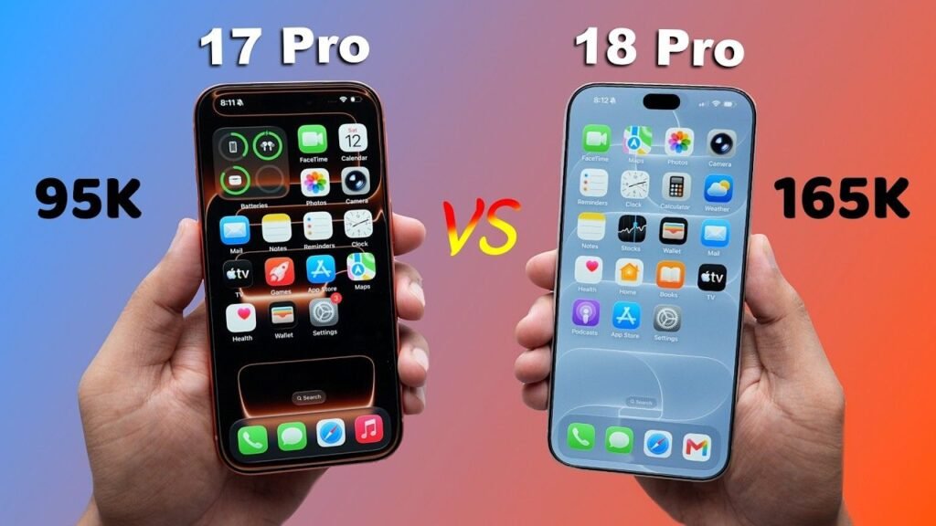 iPhone 18 Pro vs iPhone 17 Pro display comparison
