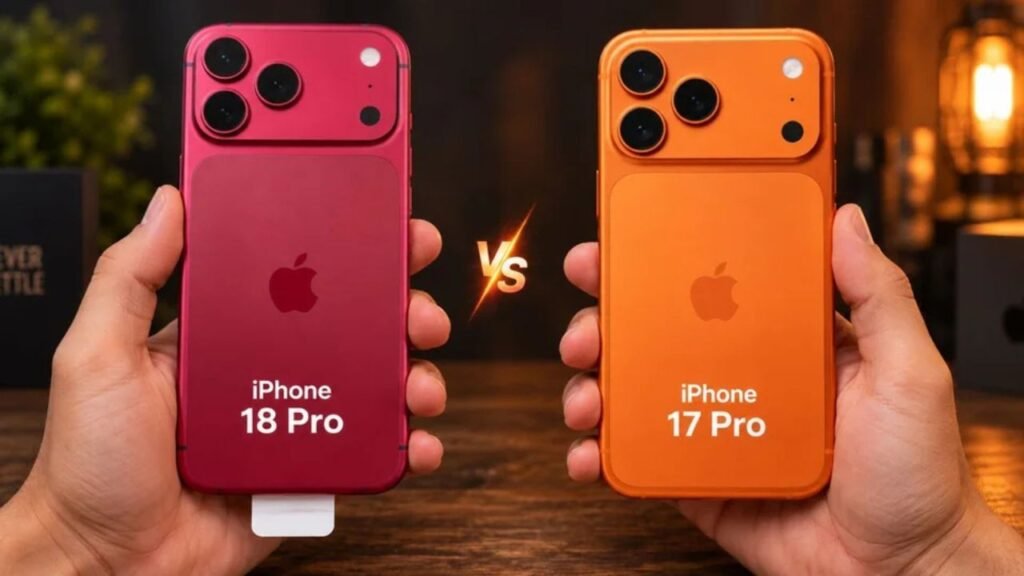 iPhone 18 Pro vs iPhone 17 Pro battery life comparison
