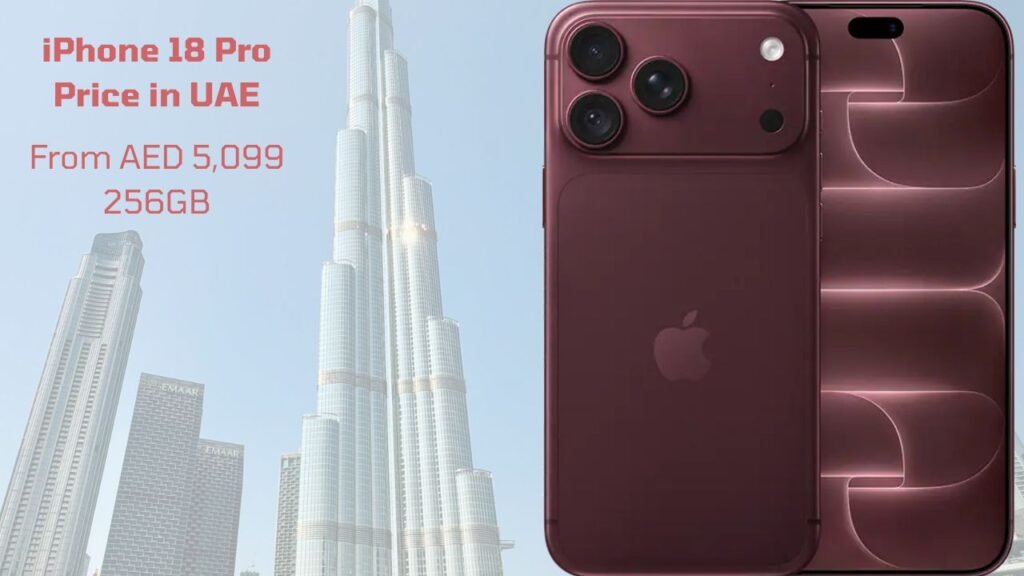 iPhone 18 Pro price in UAE and Dubai 2026