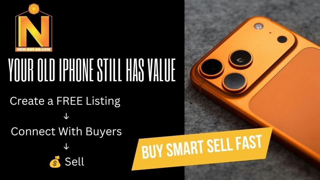 Sell your old iPhone on NewDayAd