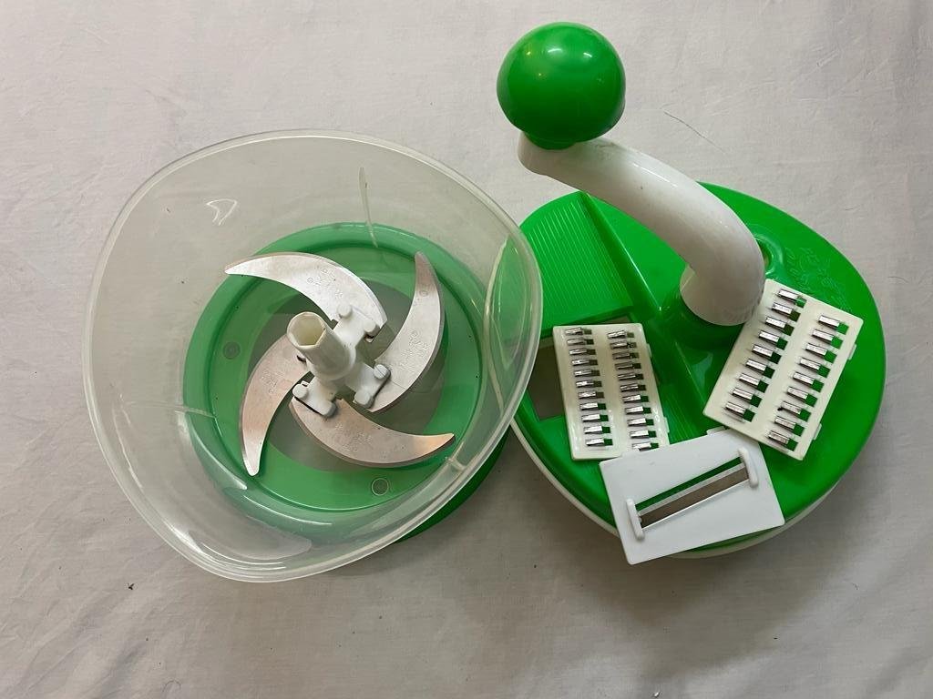 Manual Hand Chopper Vegetables chopping and slicing.