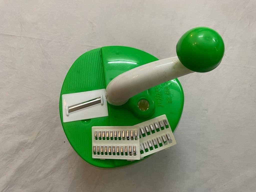 Manual Hand Chopper Vegetables chopping and slicing.
