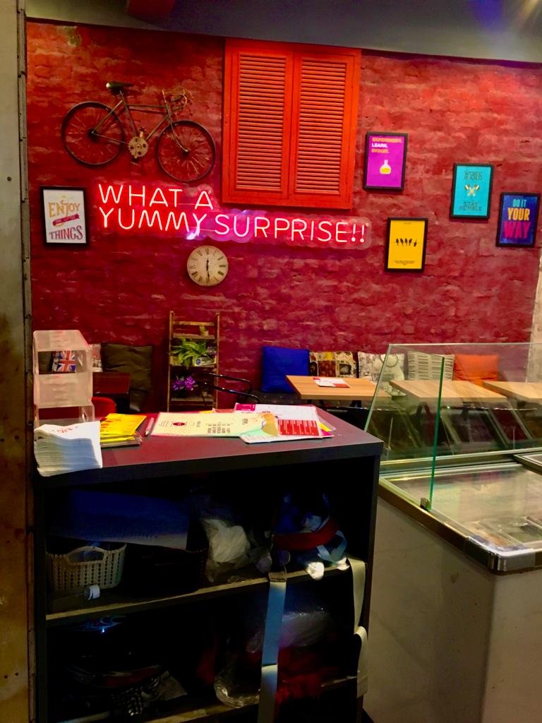OopsScoops ice cream parlor