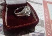Palladium Ring with Zarkoon and Tarchi Stones