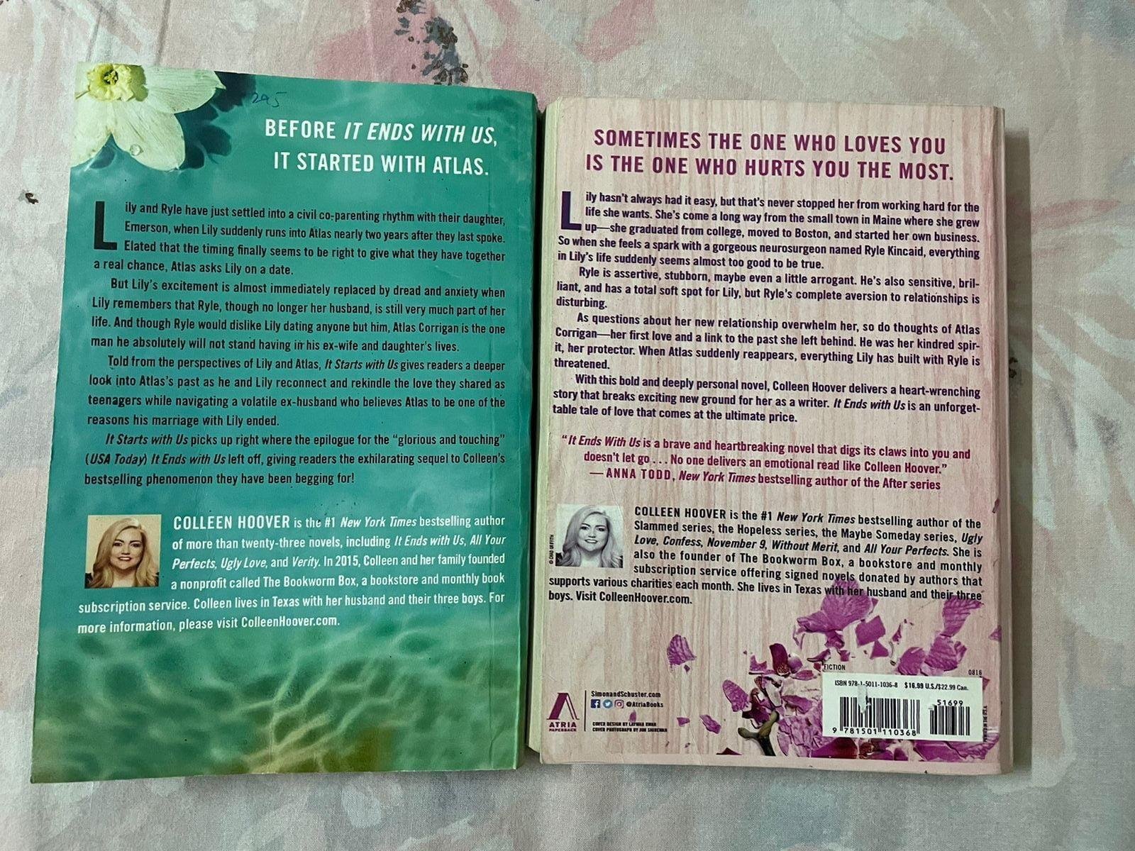 Colleen hoover best seller novel series for sale