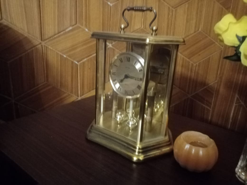 Beautiful Table Clock Time Piece For Sale