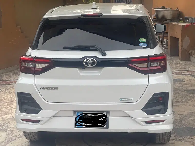 Toyota raize Z registered islamabad import 2022 model 2020