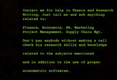Share button MS/MPhil/MBA Thesis Writing Help/Supervision