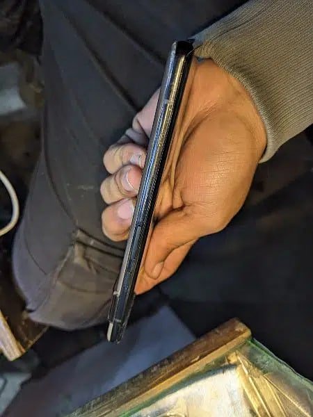 Google pixel 6 pro Non Pta Glass brack Screen pa Dot ha