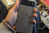Google pixel 6 pro Non Pta Glass brack Screen pa Dot ha