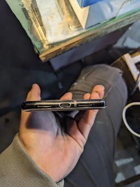 Google pixel 6 pro Non Pta Glass brack Screen pa Dot ha