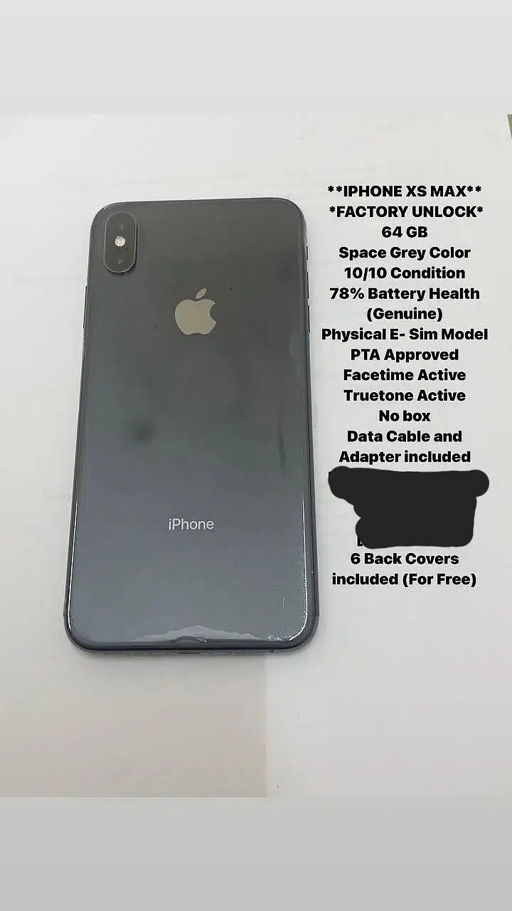 Iphone XS MAX