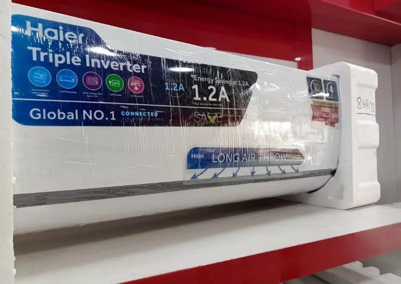 Haier Inverter AC on Installments1.5TonO3OO-III-727Omultan