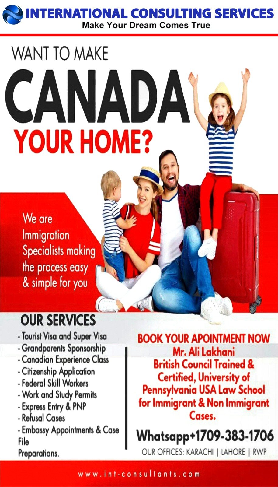 Family visa abroad consultants in karachi