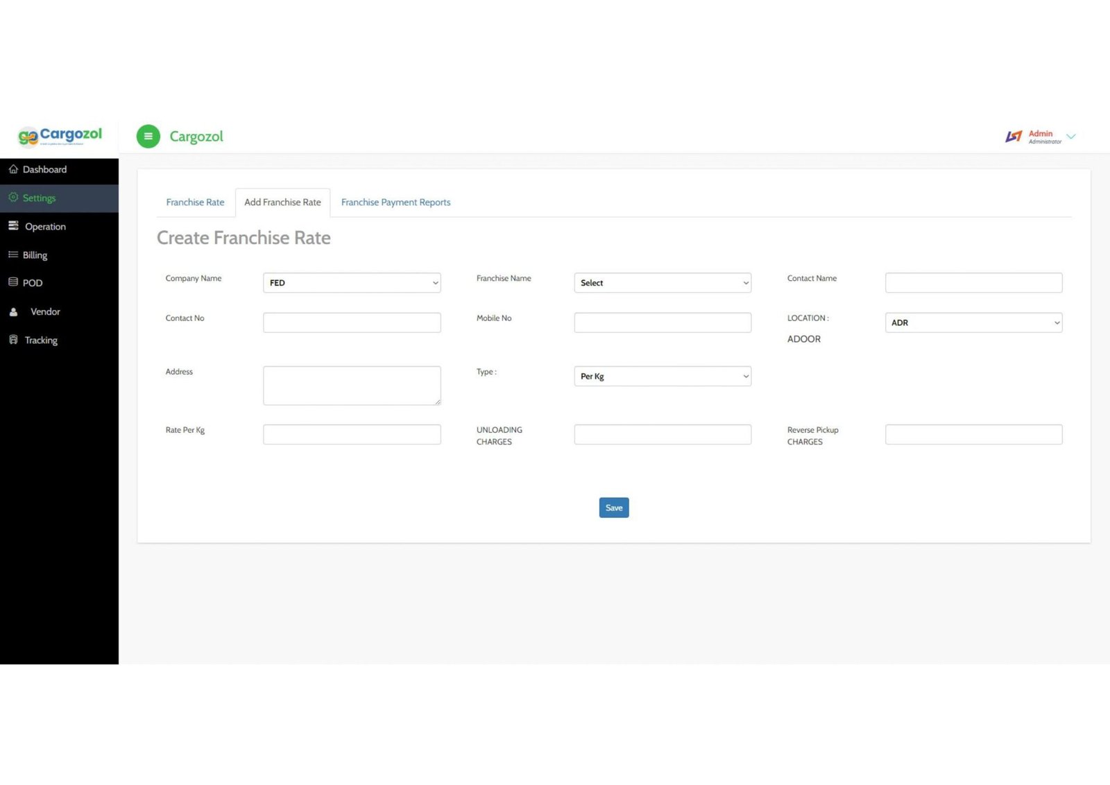 Cargozol Logistics Management Software – Scriptzol