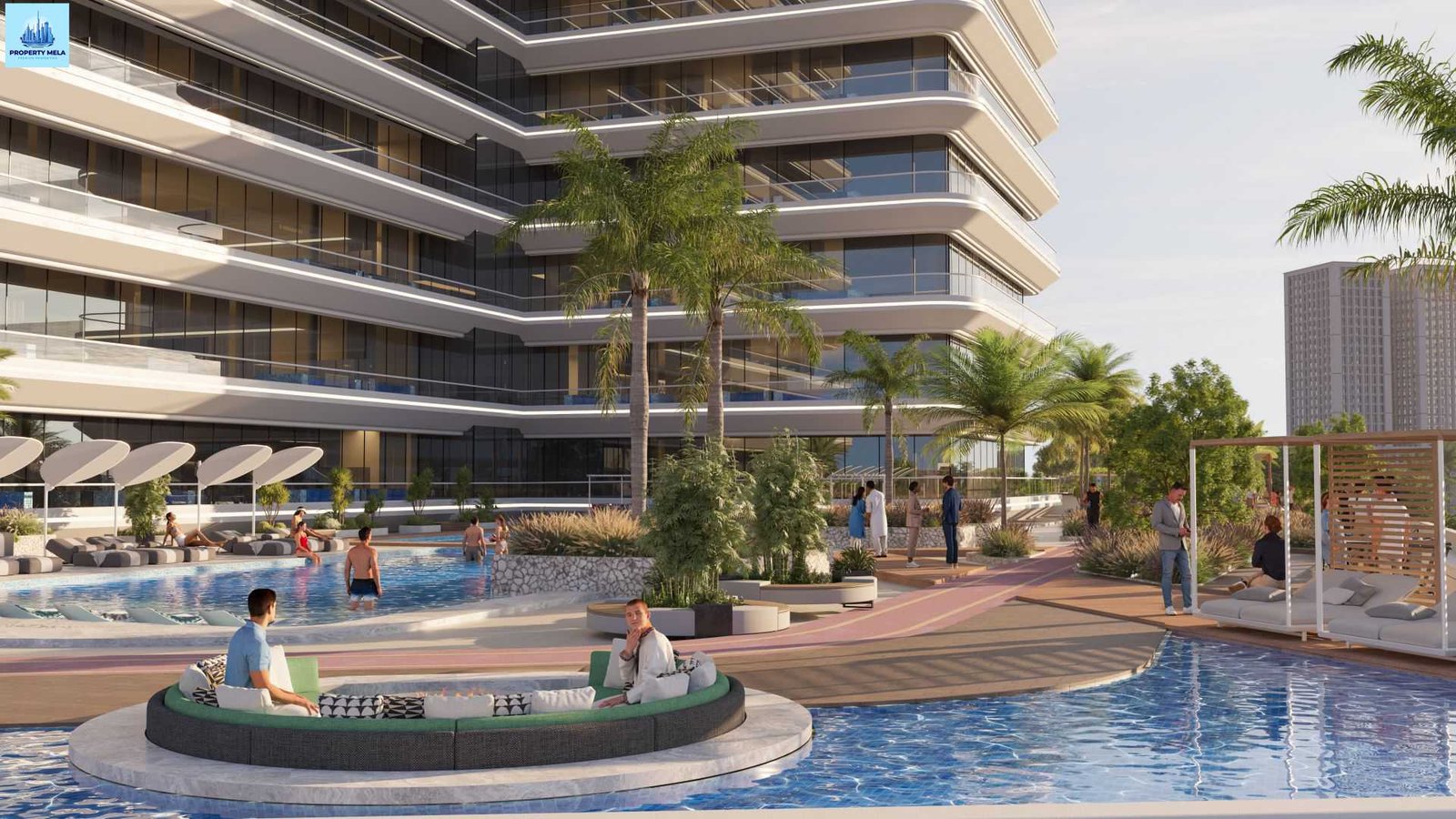 Dubai Apartment With Swimming Pool Just 1*% Monthly