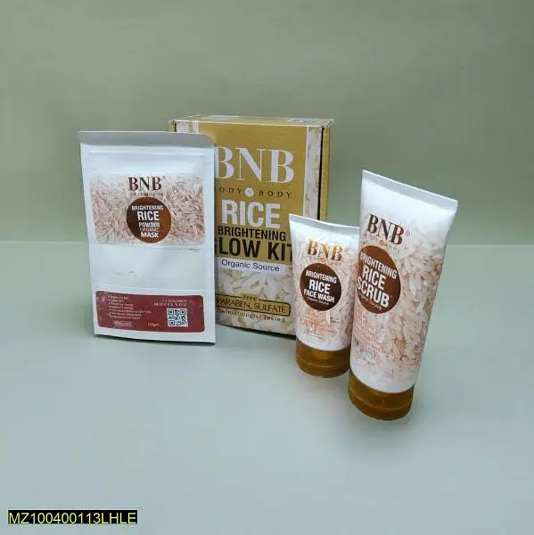 Whitening And Brightening Rice Facial Kit