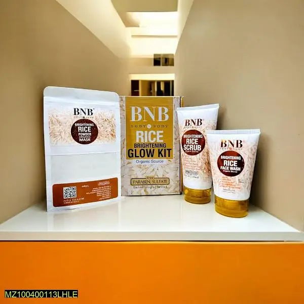 Whitening And Brightening Rice Facial Kit