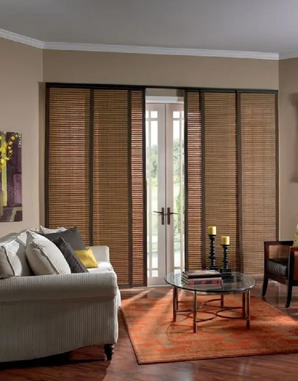 Roller Blinds / Wallpaper / Vinyl Floor / Wooden Floor / Flu