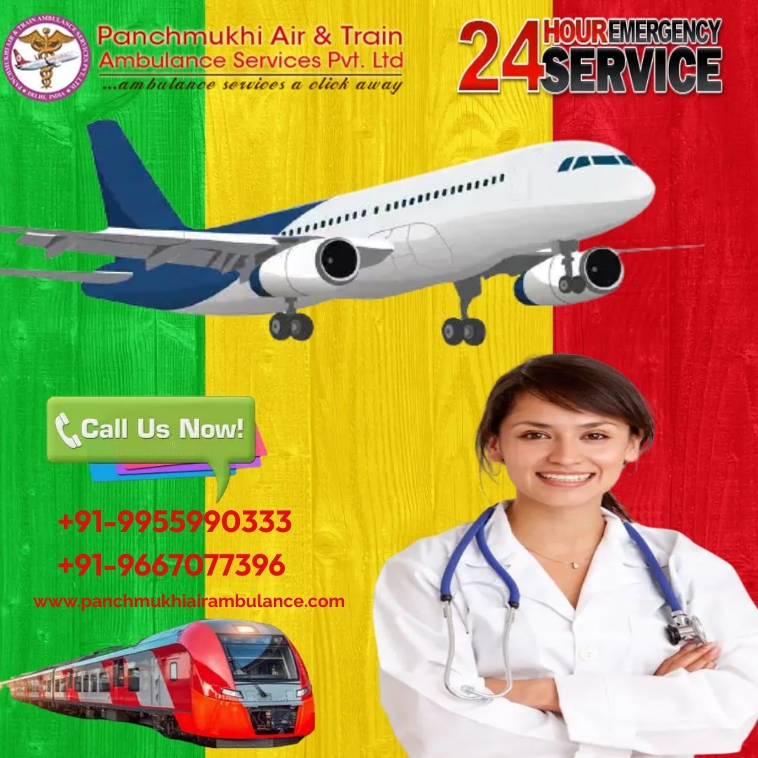 Panchmukhi Train Ambulance in Dibrugarh is Shifting Patients