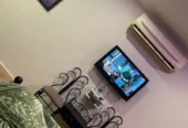 1 bed plus tv lounge full furnished for daily basis