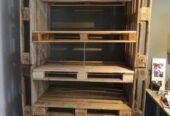 Plastic Pallets, Racks, Wooden Pallets, Bins