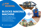 Concrete Light Block Making Machine by KM Mughal 3 Star Engi