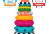 Sassy Stacks of Circles Stacking Ring STEM Learning Toy, Age 6+ Months, Multi, 9 Piece Set Visit the Sassy Sassy Stacks of Circles Stacking Ring STEM Learning Toy, Age