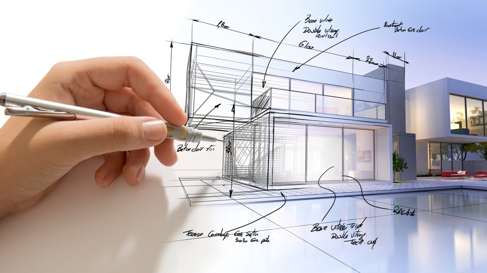 Architecture – 3d designs & 2d designs – House Map – Draftsman