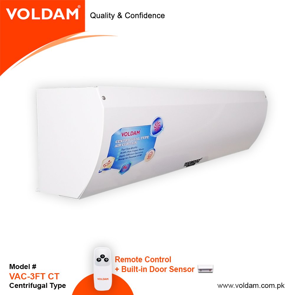 VOLDAM AIR CURTAIN CENTRIFUGAL TYPE