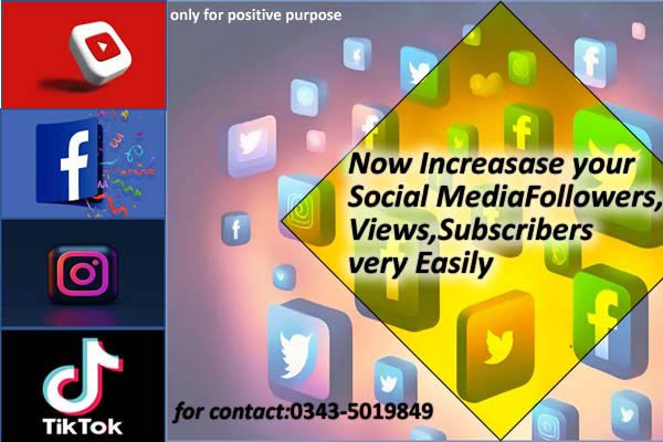 increase your social media followers