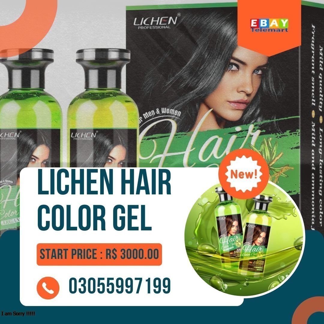 Lichen Hair Color Gel Price In Surab | 03055997199