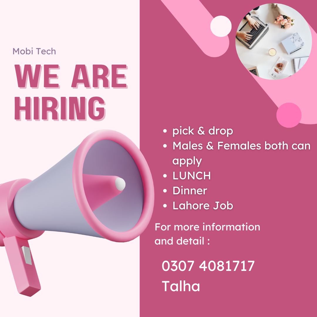 Jobs in Lahore