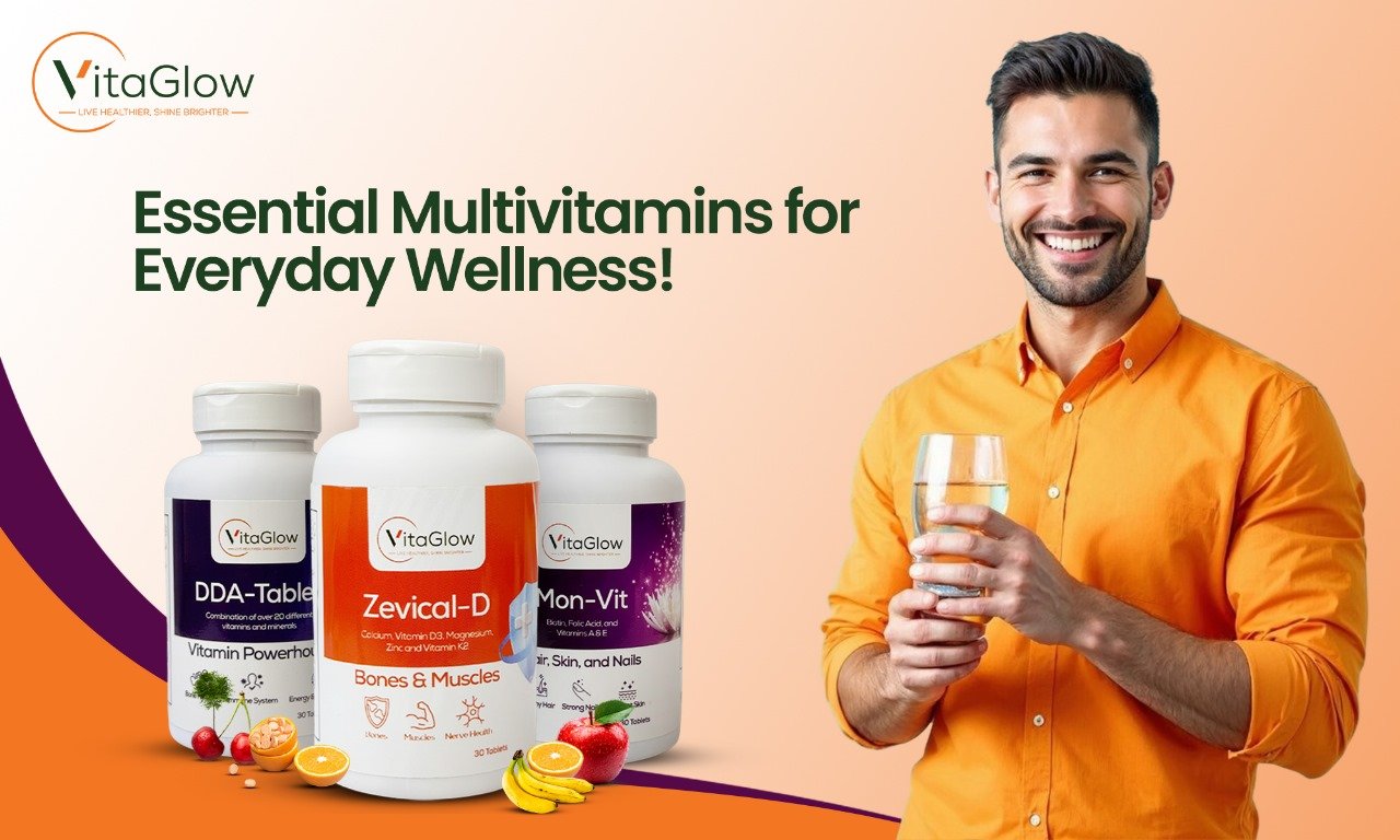 VitaGlow Multivitamins Supplement Brand