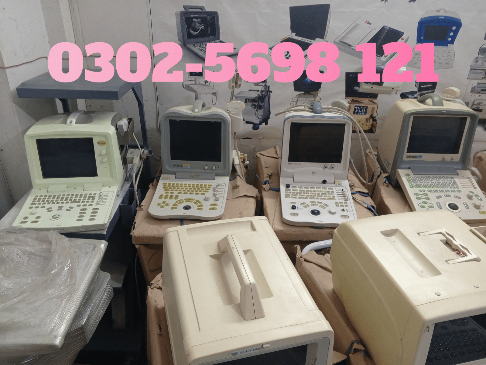 Use ultrasound machine for sale, Contact; 0302-5698121