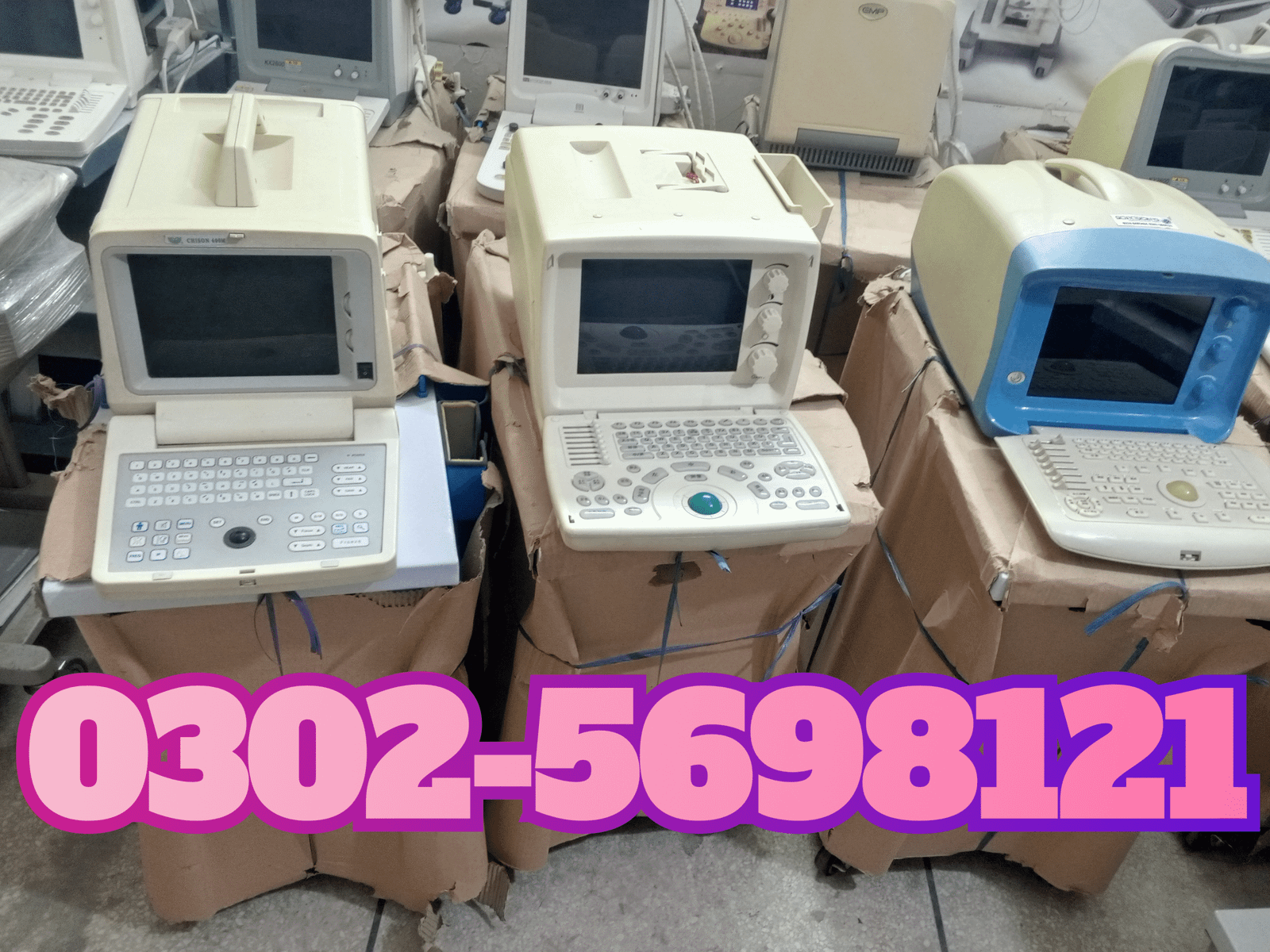 Use ultrasound machine for sale, Contact; 0302-5698121
