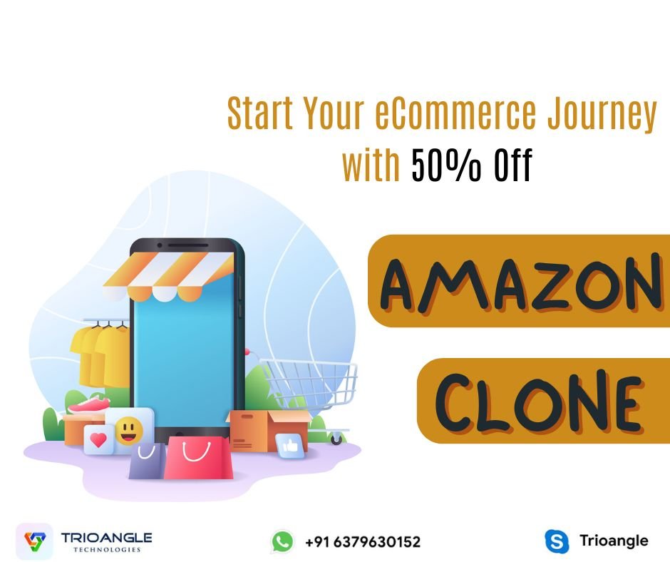 Start Your eCommerce Journey with 50% Off Amazon Clone