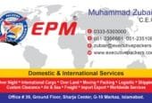 Executive Packers & Movers International cargo service