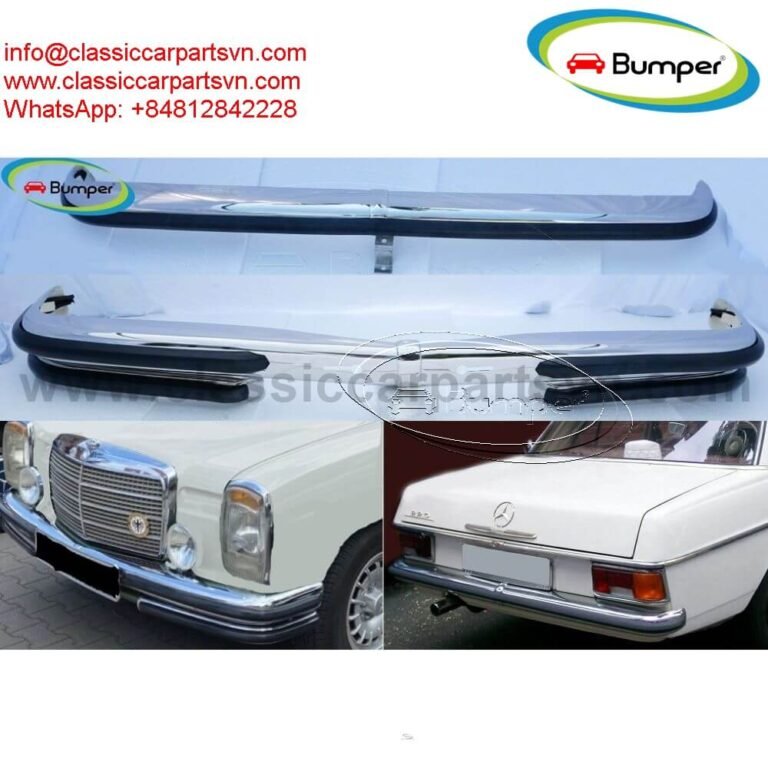 Mercedes Benz W114 W115 Sedan S2 bumpers full set