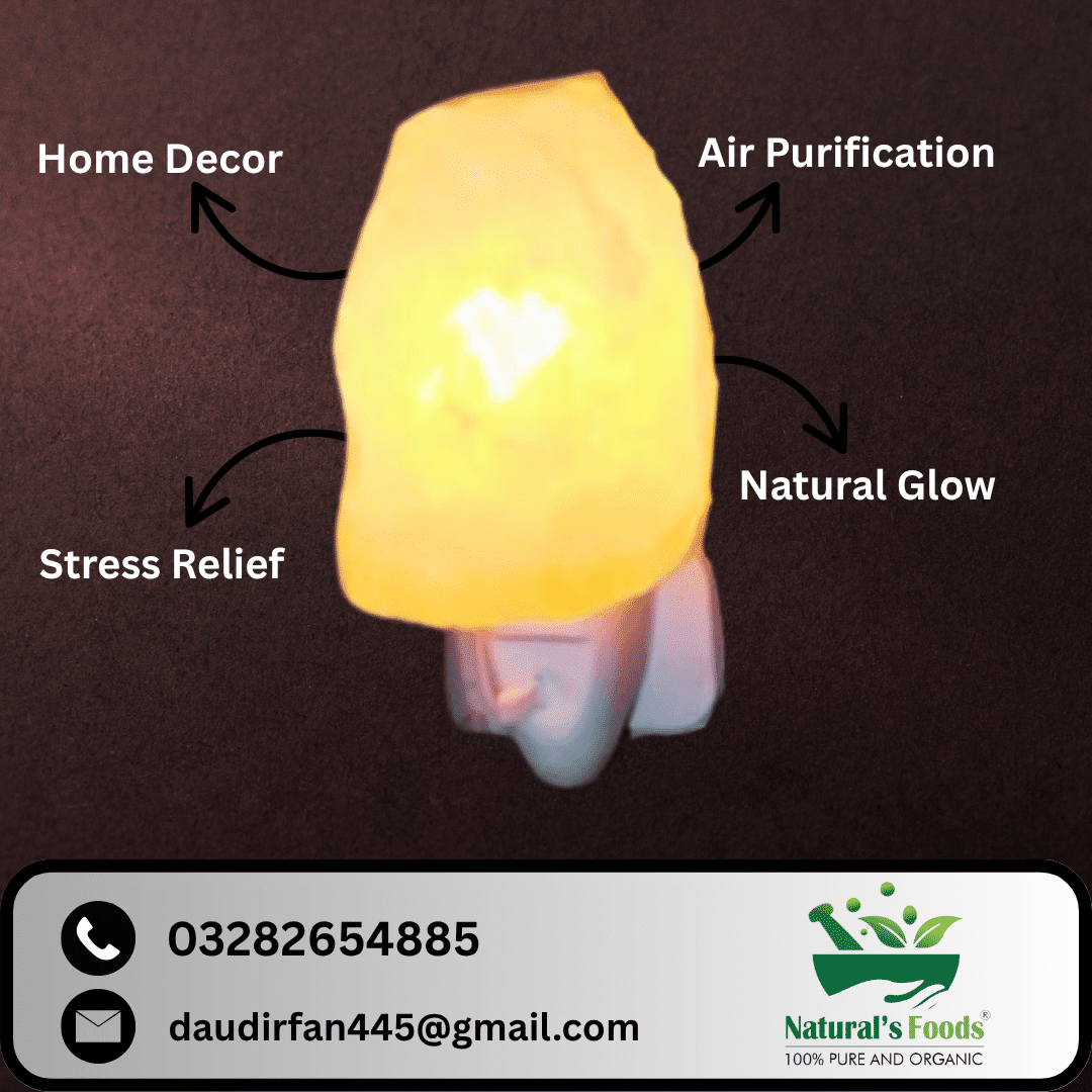 Pink Salt USB Lamp and Table Lamp