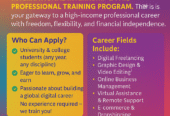 International Internship & Paid Training Opportunity