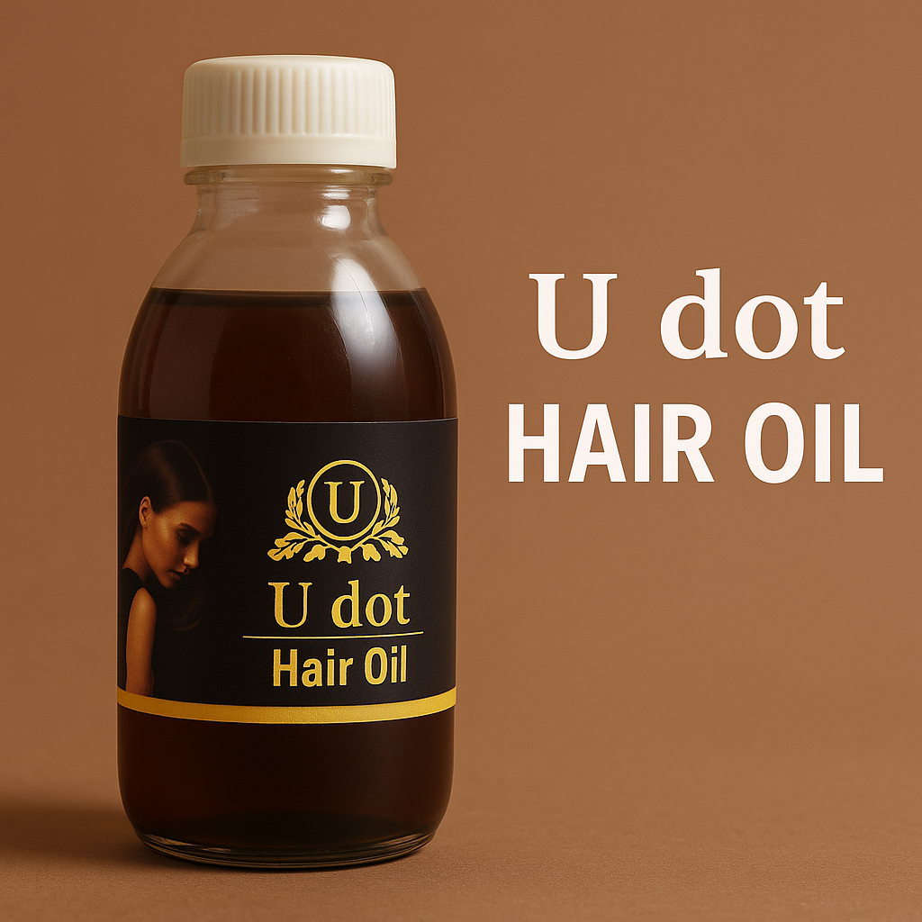 U Dot Hair Oil – Pure Herbal Formula for Hair Fall Control