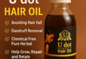 U Dot Hair Oil – Pure Herbal Formula for Hair Fall Control