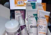 CeraVe 4-in-1 Skincare Kit – Cleanser, Serum, Sunblock