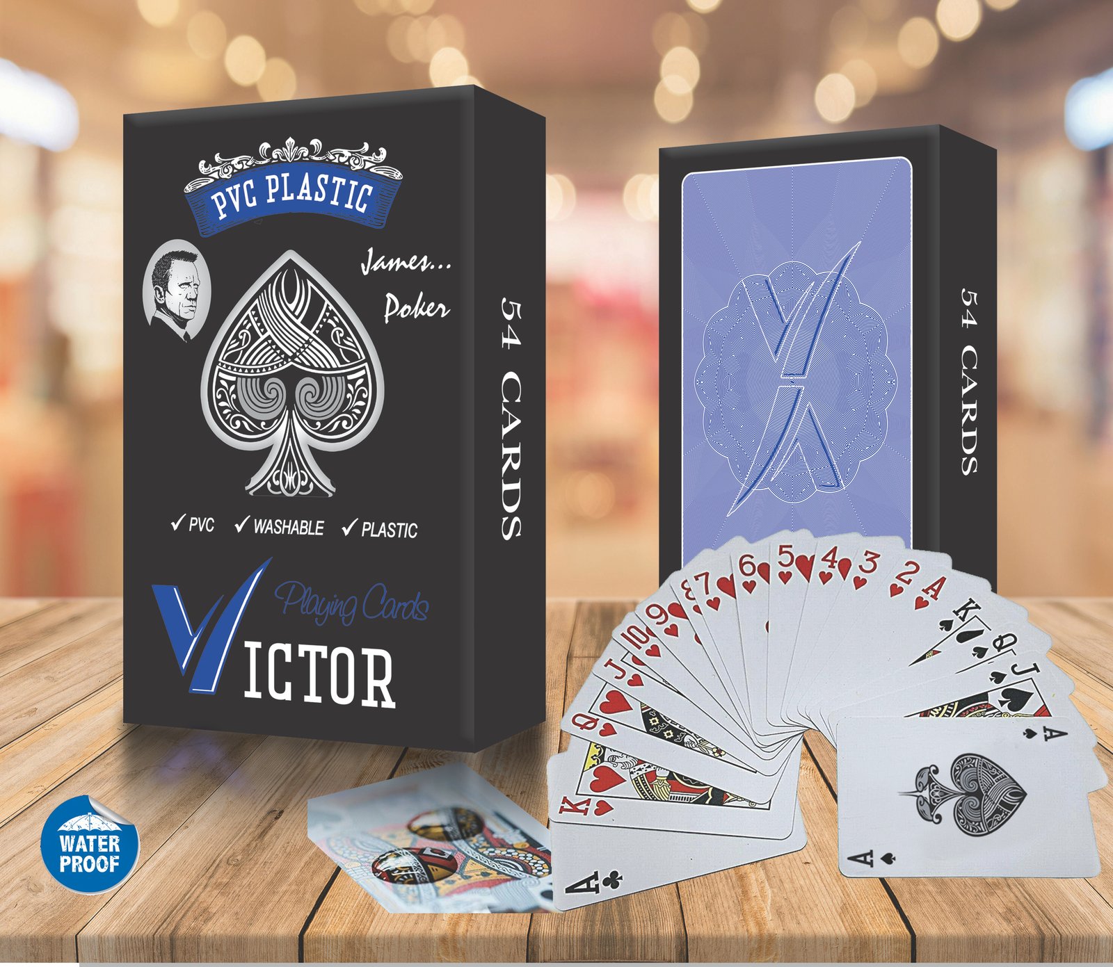 Victor Plastic Playing Cards
