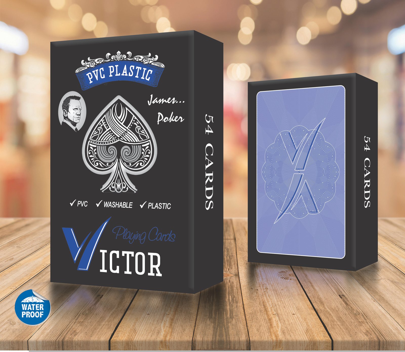Victor Plastic Playing Cards