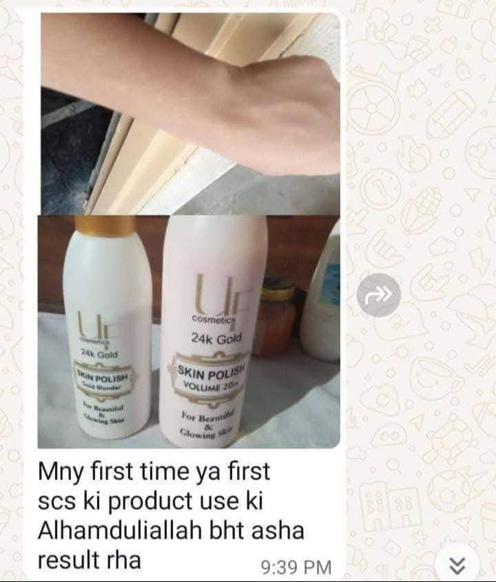 UF 24 GOLD SKIN POLISH