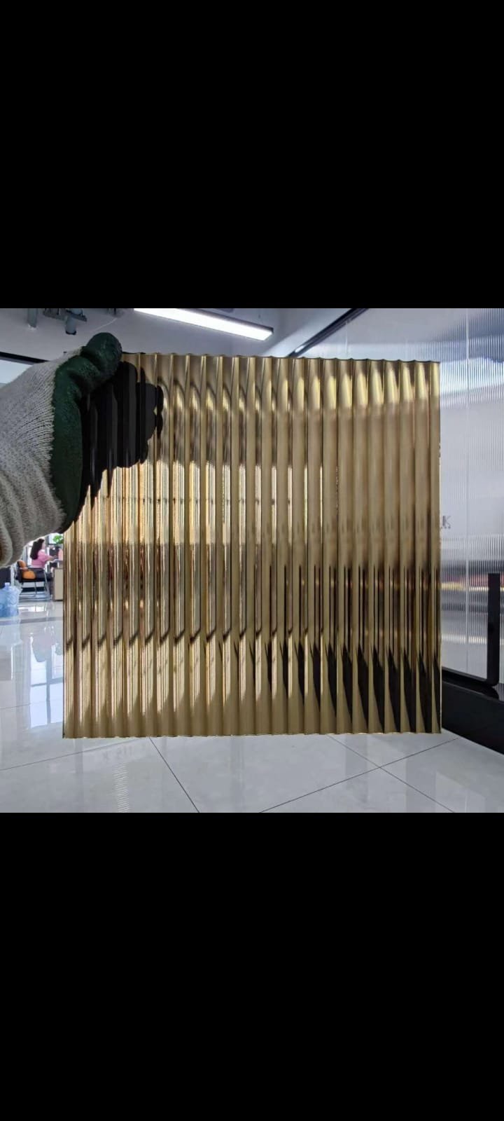 Shishe ka kam, toughened glass,