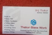 Shishe ka kam, toughened glass,